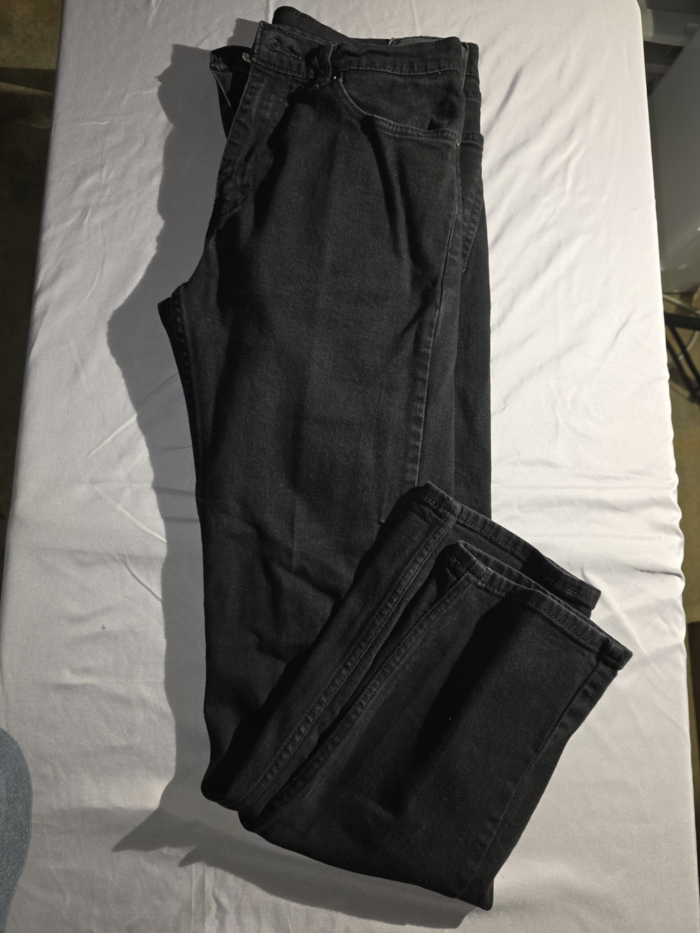 Levi's 505 Men's Relaxed Fit Black Jeans